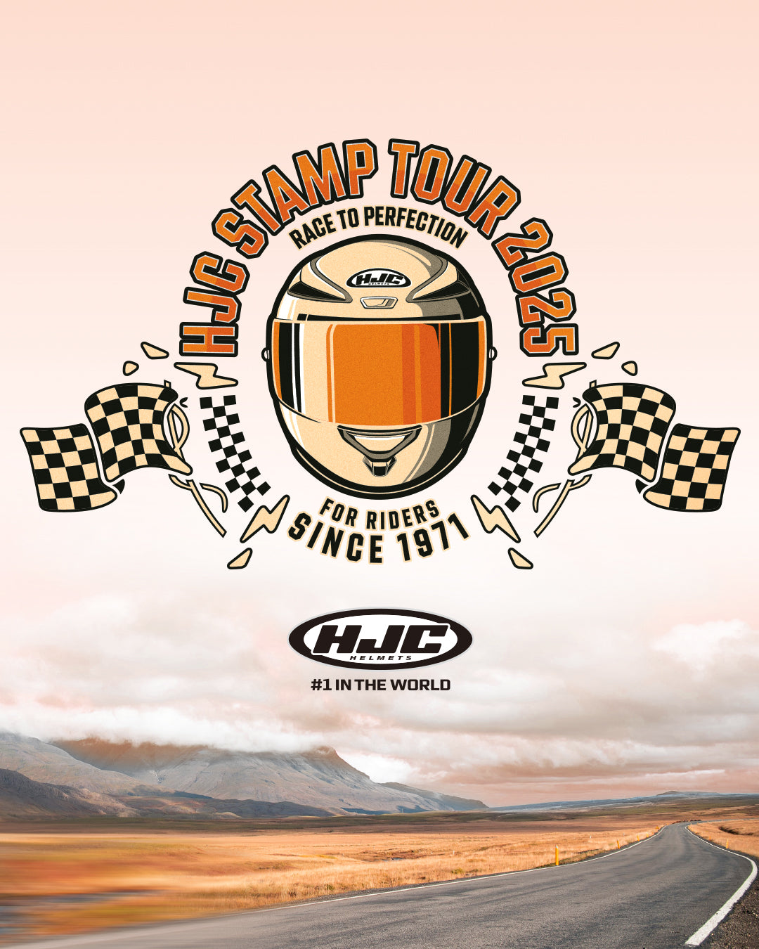 2025 HJC HELMETS STAMP TOUR