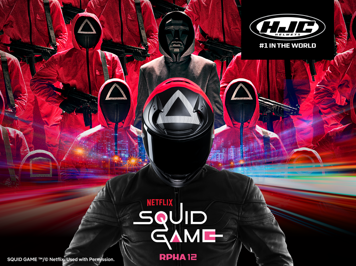 HJC x Netflix, RPHA 12 Squid Game 출시 – HJC HELMETS KOREA