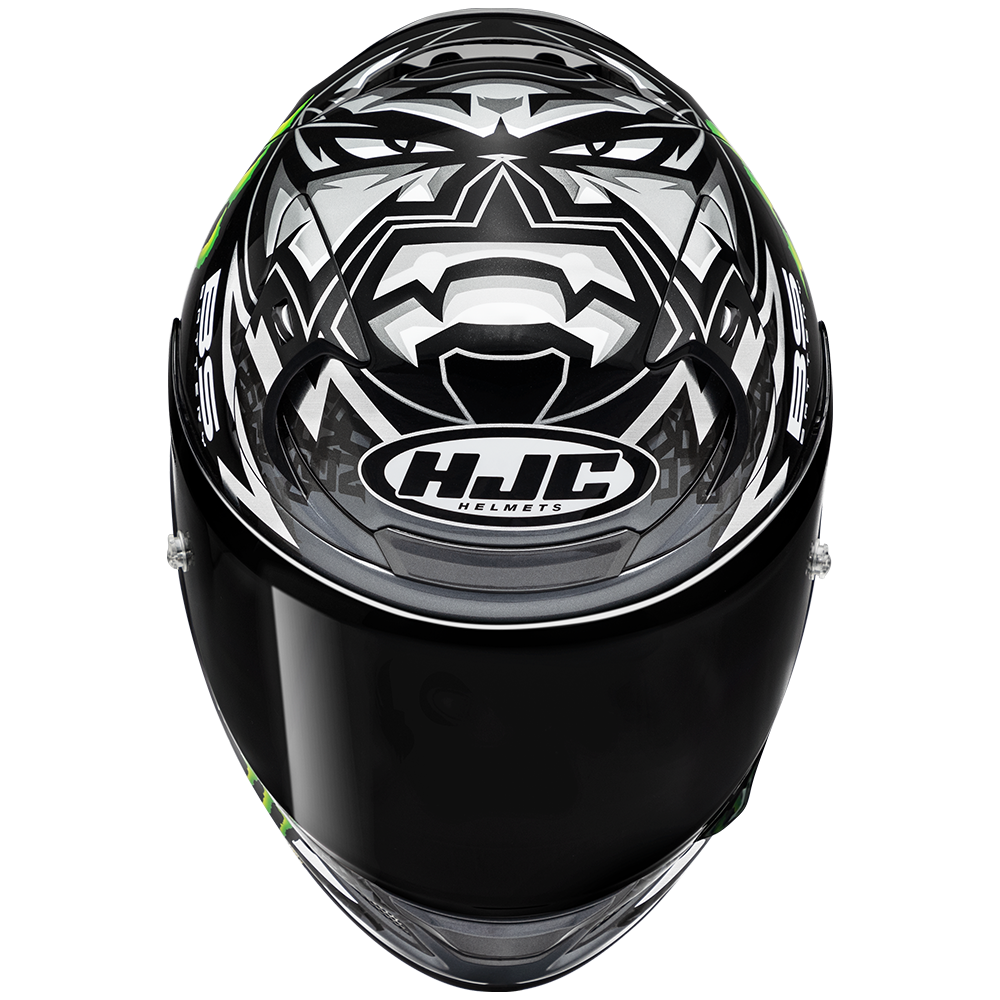 RPHA 12 QUARTARARO REPLICA BLACK – HJC HELMETS KOREA
