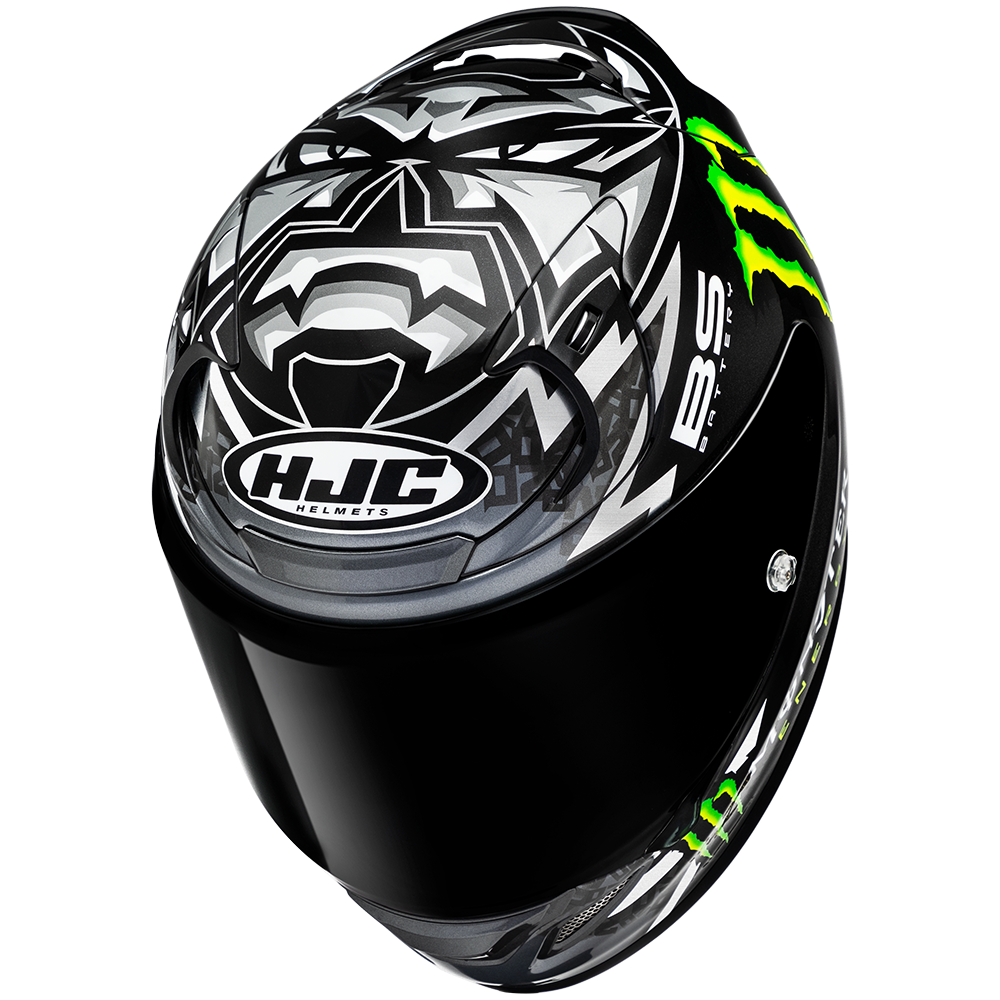RPHA 12 QUARTARARO REPLICA BLACK – HJC HELMETS KOREA
